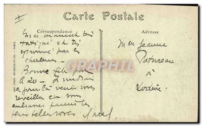 Szkoła Wojskowa Specjalna — Grobowiec pani de Maintenon (obecne położenie) — ND. Phot. — Rewers