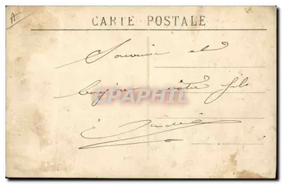 Toulon — Catástrofe da LIBERTÉ, 25 Setembro 1911 — Edição Cypriès, Toulon — Verso
