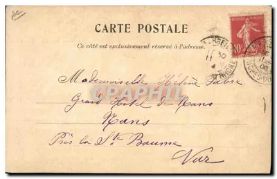 Sujet : Eugène Rosi — Portrait — Éditeur : M. AYMES-NADAL, Paris — Verso
