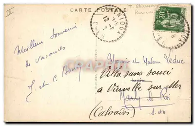 La Gerbaude — As Canções de Jean Rameau Ilustradas — Editor não visível, n° 309 — Verso
