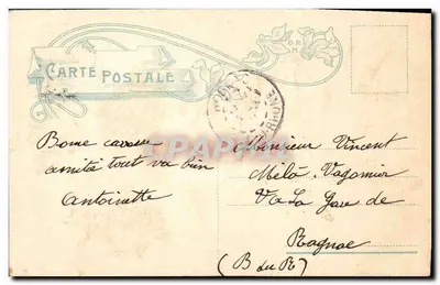 Róże — Do Ciebie, kocham bardzo mocno — Bouches-du-Rhône, n°60 — Rewers