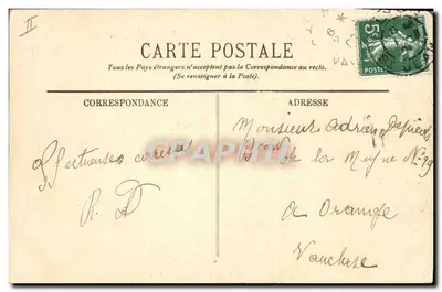 Ao redor de Lyon — Jonnage — Fábrica Elétrica — LL. — n° 3775 — Verso