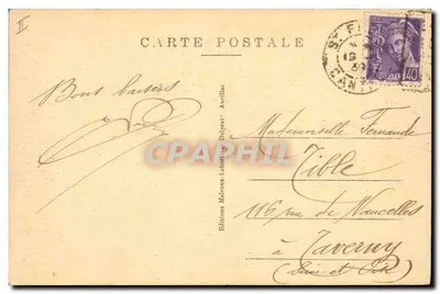 O Barragem de Sarrans — Os Grandes Trabalhos da Truyère — n° 1412 — Verso