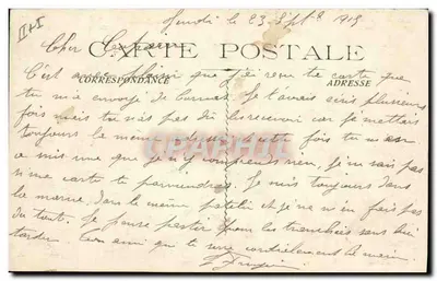 Madières - Caida de la Hidroeléctrica — Editor: S. Lefebvre, n°2 — Reverso