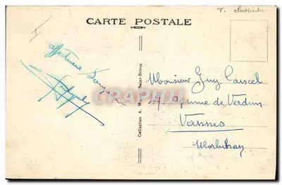 Przezorność Guerlédan i Elektryczna Elektrownia — La Bretagne Pittorbsque — A.W. - 3495 — Rewers