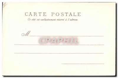 Flores de quince — série 55 — Raphael Tuck & Fils, Paris — Verso
