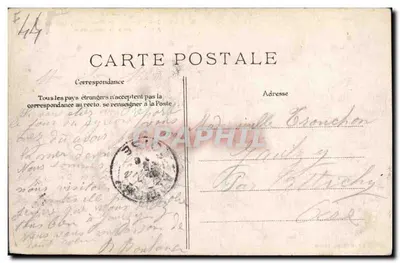 NANTES — Tumba de François II, Duque de Bretaña en la Catedral — Edición G. Chapeau, Nantes — Reverso
