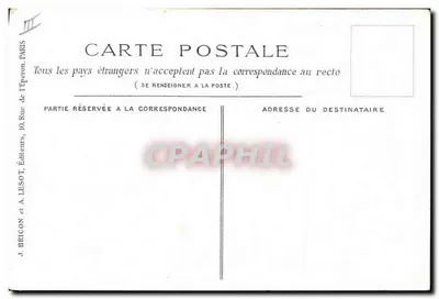 Le Roitelet — ilustração naturalista — J.B.A.L. n° 55 bis — Verso