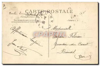 Catástrofe do "Liberté" — As escombros — Editor ELD, número de série não visível — Verso