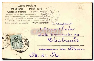 Wiolety — Szczęśliwego dnia — wydawca nie widoczny — Rewers