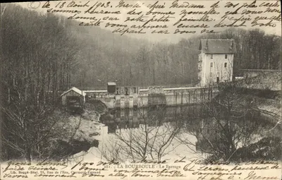 La Bourboule - A Barragem — Lib. Bougé-Béal, 21 Rue de l'Écu, Clermont-Ferrand
