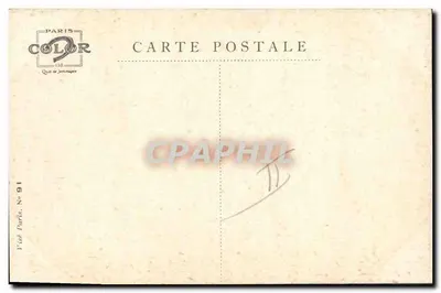 Soldaatje — Ik wacht zo... tot aan het einde! — A. Muyts, Paris Color, N° 91 — Achterkant