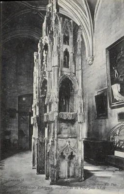 Catedral de Avignon — Túmulo do Papa João XXII — Camaieu 46