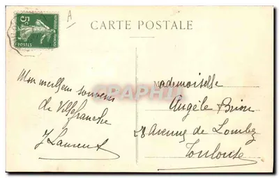 Uma Família em Villégiateure — 4648 — Editor não identificado — Verso