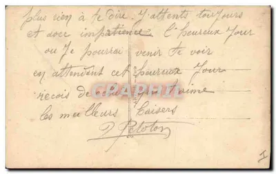 सैनिक और महिला — प्रेमाभिनय — A&A, Vise Paris, संख्या 2159/73 — पीछे