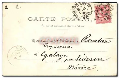 Le Latouche-Tréville — Croiseur Cuirassé — Edição Levet et C° — Verso