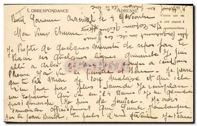 O Couraçado "Lorraine" — Marinha de Guerra — LL — Verso