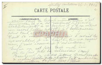 Tipo de Alsacienne — LL. — n°90 — Verso