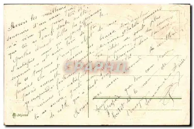 Pansy — Mały upominek wielkiej przyjaźni — Dépose — Rewers