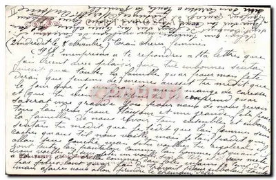 Cartolina d'epoca Fiori — Verso