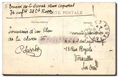 Túmulo do Cardeal Bourret — Rodez — Edit. Bazaz « A la Ménagé » — Verso