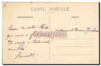 Orléans - Túmulo de Monseigneur Dupanloup — Galerias Orléanaises — Verso
