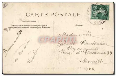 Saint-Gilles — A Cripta — Túmulo do Grande Saint-Gilles — Edit. L. Durand, Saint-Gilles — Verso