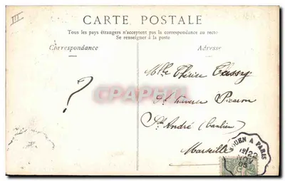 Dernière Absoute au Carmel — scène religieuse avec religieuses — ND.Photo. par Mme Bover-Breton — Verso