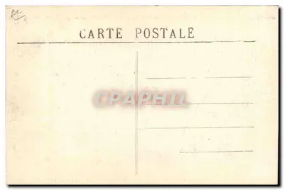 툴롱 — "자유"호 희생자들의 장례, 1911년 10월 3일 — 꽃다발을 든 해병들 — Esper Alran phot, Toulon — 뒷면