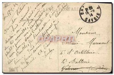 Chasseurs Alpins - Marchas de inverno — 1471, editor não identificado — Verso