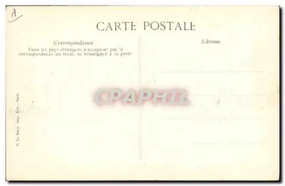 Ramp van de "Liberté" — De wrakstukken — Uitgever E. Le Daley, Parijs — Achterkant