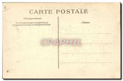 Slagschip Liberté — Verwoest in Toulon — Uitgever EBD, n° 1976 — Achterkant