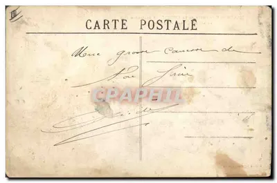 Toulon — Catastrofe della LIBERTÉ, 25 Settembre 1911 — Edizione Cyprien, Toulon — Verso