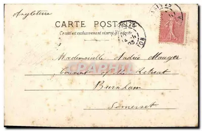 Joven mujer — retrato — Piérat, n° 166/4 — Reverso