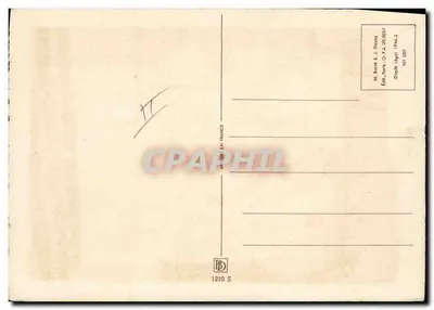 Kirsch z Alzasku — scena wiejska — M. Buret & J. Boyer, n° 580 — Rewers