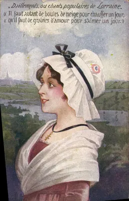 Daillements, ou cantos populares da Lorena — « É preciso tanto de bolas de neve para aquecer um forno, quanto é preciso de sementes de amor para se amar um dia. » — Edição das Três Cores, Paris