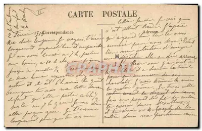 Ao redor de MONTLUÇON — Barragem no Cher em Rochebut — Vista geral — Livraria F. Pointud, Montluçon — Verso