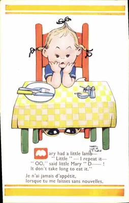 Petite Mary — Je n'ai jamais d'appétit — Mabel Lucie Attwell
