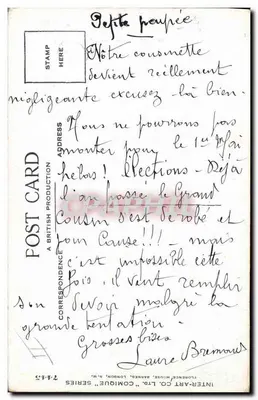 Criança lavando as mãos — 'Você é a única para a qual eu faço um tal sacrifício!' — Comique Co. Ltd. — Verso