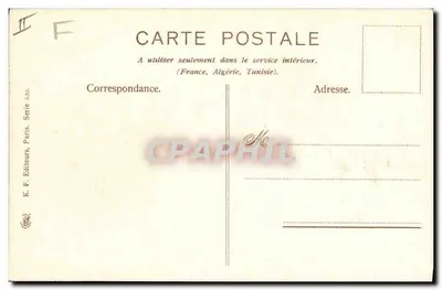 Violette — wiersz Beauforta d'Hautpoul — K.F. Wydawcy, Paryż, seria 150 — Rewers