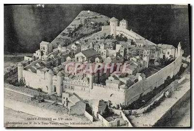 Saint-Étienne no século XV — Restauração por M. de la Tour-Varan, ex-bibliotecário — Edit. Nogent-sur-Veyle, 36200