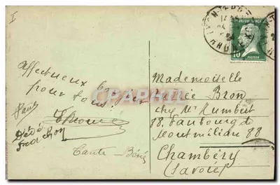 LYON — As Garças de Lyon — E.R. n°381 — Verso