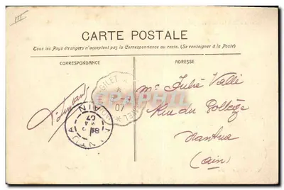 Le Linois — Cruiser de Escadra — Marinha Militar Francesa 107 — Verso