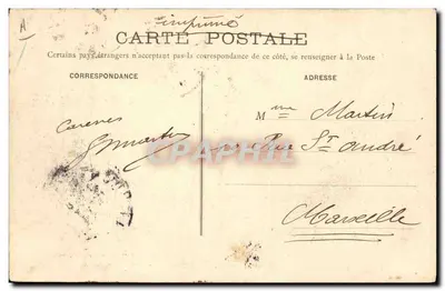 Toulon — O Latouche Tréville — Edição Galeries, n°48 — Verso