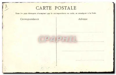 Donna in abito bianco che regge la bandiera francese — editore sconosciuto, serie A — Verso