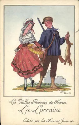 La Lorraine — Les Vieilles Provinces de France — Jezy Droit