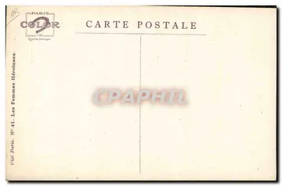 Alsaskinka — Heroiczne kobiety — Paris Color, nr 41 — Rewers