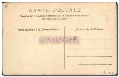 Dunkerque — A Câmara de Comércio — Editor B.B. — Verso