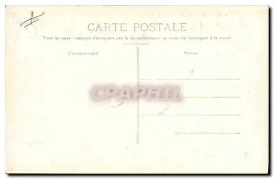 Dijon - A Bolsa de Comércio e a Igreja de São Miguel — editor Eugène Marchet & Cie — Verso
