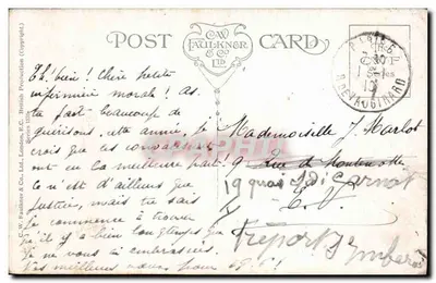 O Herói — H.G.C. Marsh Lambert — T. PICOT, Depositário, 9 Avenida da Ópera, Paris — Verso